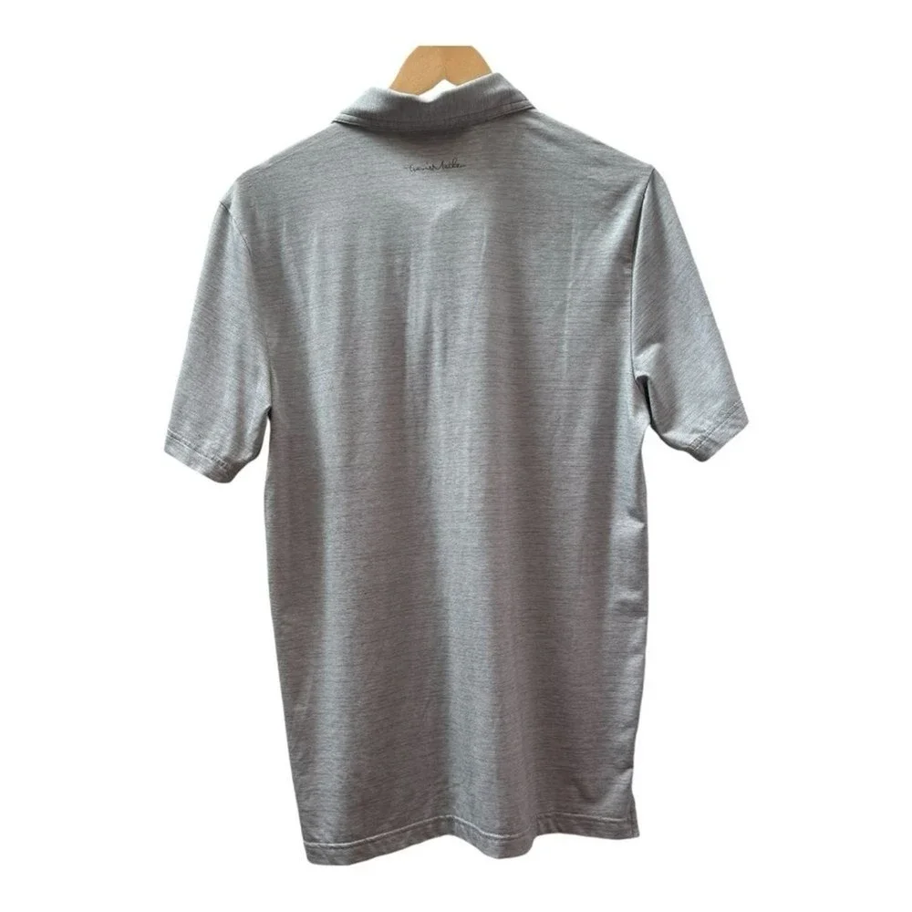 TravisMathew Mens Lake Nona Boys & Girls Club Polo Shirt Grey Medium Heathered
